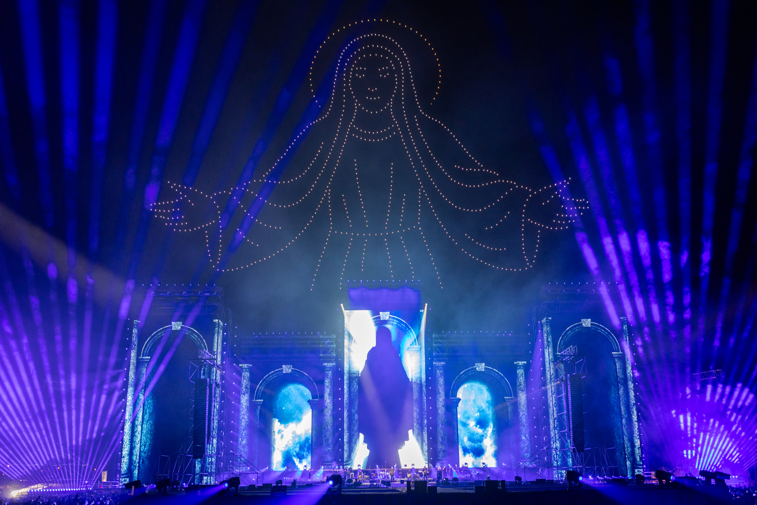 stage video light concrt design